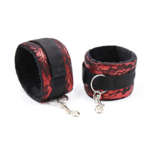 Ohmama Fetish-Handschellen Samt mit Nylon-PVC-Band · Sextoys (Bild 7)