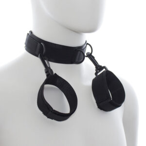 Ohmama Fetish-Handschellen und Nylon Halsband · Sextoys (Bild 2)