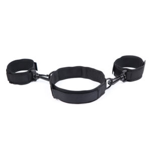 Ohmama Fetish-Handschellen und Nylon Halsband · Sextoys (Bild 5)