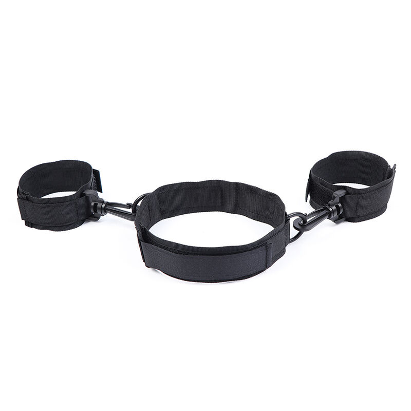Ohmama Fetish-Handschellen und Nylon Halsband · Sextoys (Bild 5)