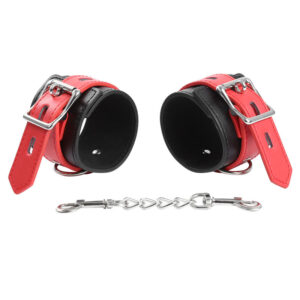 Ohmama Fetish-Handschellen mit Manschettenschnalle, Nachahmung · Sextoys (Bild 4)