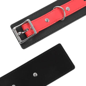 Ohmama Fetish-Handschellen mit Manschettenschnalle, Nachahmung · Sextoys (Bild 5)