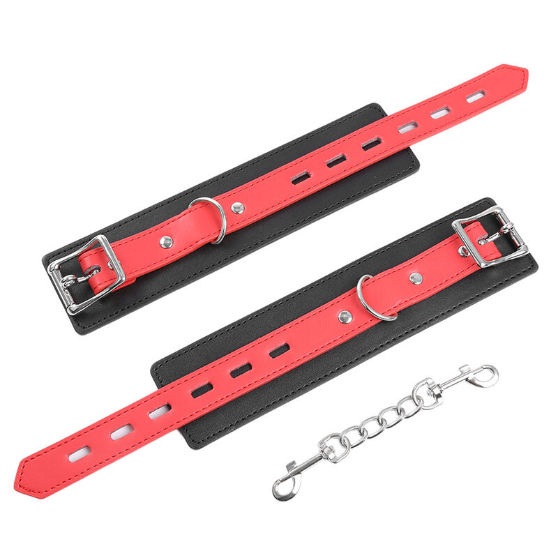 Ohmama Fetish-Handschellen mit Manschettenschnalle, Nachahmung · Sextoys (Bild 7)