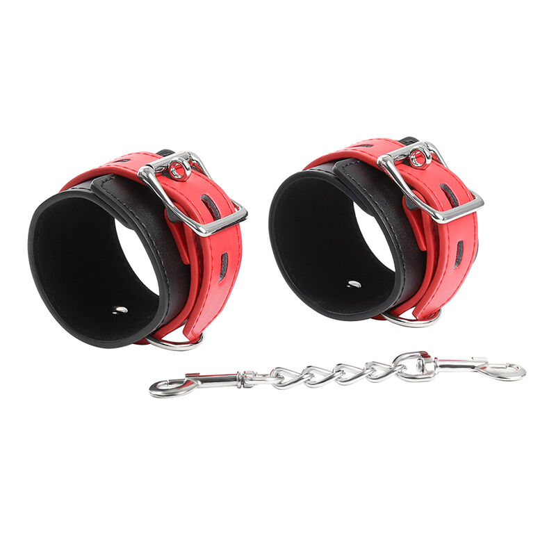 Ohmama Fetish-Handschellen mit Manschettenschnalle, Nachahmung · Sextoys (Bild 9)