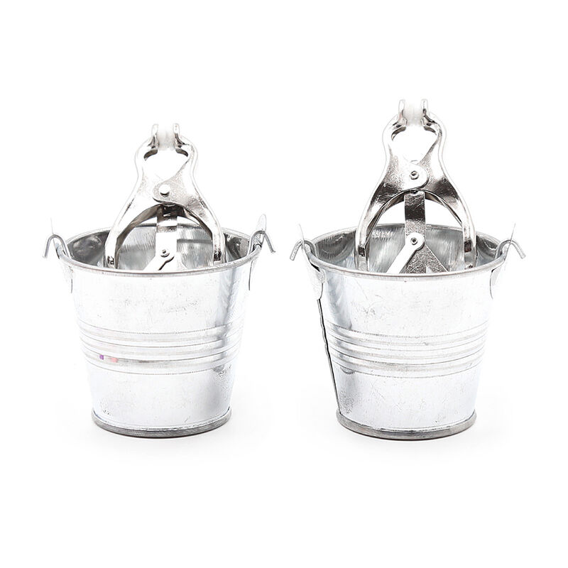 Ohmama Fetish-Fetisch-Möpse für Nippel mit Metallschalen · Spielzeug aus Glas & Metall (Bild 2)