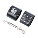 Ohmama Fetish-Handschellen für Handgelenk mit Schnappverschluss, Metall · Sextoys