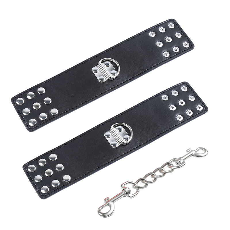Ohmama Fetish-Handschellen für Handgelenk mit Schnappverschluss, Metall · Sextoys (Bild 2)