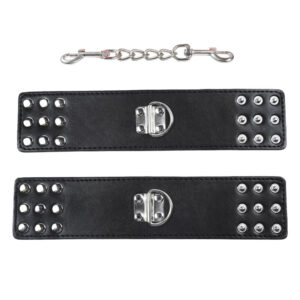 Ohmama Fetish-Handschellen für Handgelenk mit Schnappverschluss, Metall · Sextoys (Bild 5)