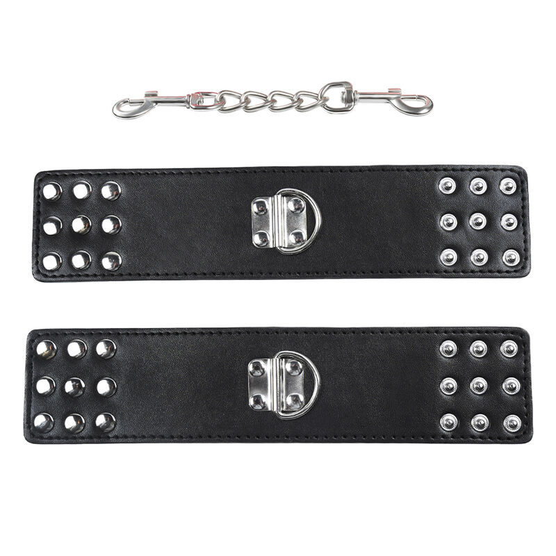 Ohmama Fetish-Handschellen für Handgelenk mit Schnappverschluss, Metall · Sextoys (Bild 5)