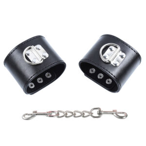 Ohmama Fetish-Handschellen für Handgelenk mit Schnappverschluss, Metall · Sextoys (Bild 7)