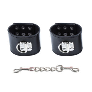Ohmama Fetish-Handschellen für Handgelenk mit Schnappverschluss, Metall · Sextoys (Bild 8)