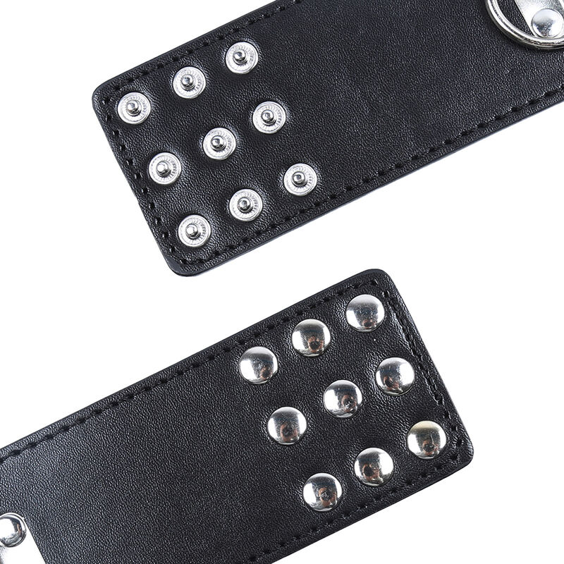 Ohmama Fetish-Handschellen für Handgelenk mit Schnappverschluss, Metall · Sextoys (Bild 9)