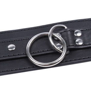 Ohmama Fetish-Handschellen für Handgelenke mit O-Ring und Metallblock · Sextoys (Bild 5)