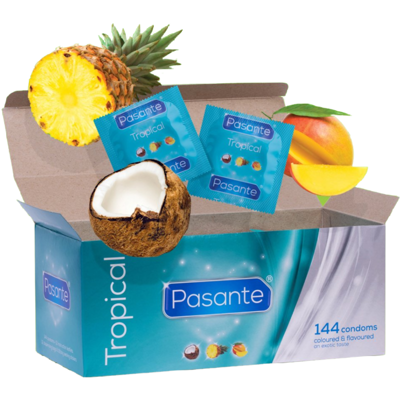 Pasante-Kondome Tropicale Aromen 144 Einheiten · Kondome