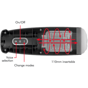 Jamyjob-Tornado 360 Rotate Tech Stroker-Wiederaufladbar, USB · Sextoys (Bild 9)