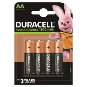 Duracell-Batterie Wiederaufladbar HR6 Aa 1300mAh – 4 Stk. · Batterien & Zubehör