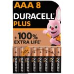 Duracell-Plus Power-100 Batterien alcaline Aaa LR03, 8 Stk. · Batterien & Zubehör