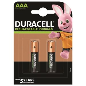 Duracell-Batterie Wiederaufladbar HR03 Aaa 900mAh 2 Einheiten · Batterien & Zubehör