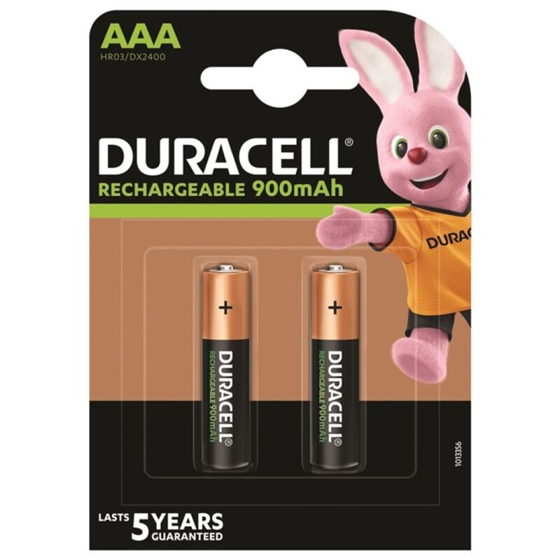 Duracell-Akku HR03 AAA 900mAh 2 Stk.
