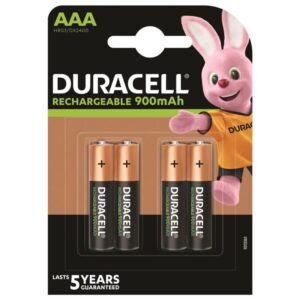 Duracell-Akku HR03 AAA 900mAh, 4 Stk.
