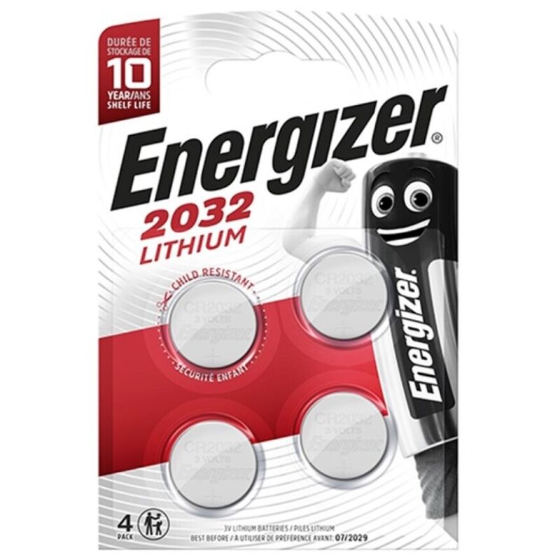 Energizer-Lithium-Batterie CR2032 3V – 4 Stk.-Paket · Batterien & Zubehör