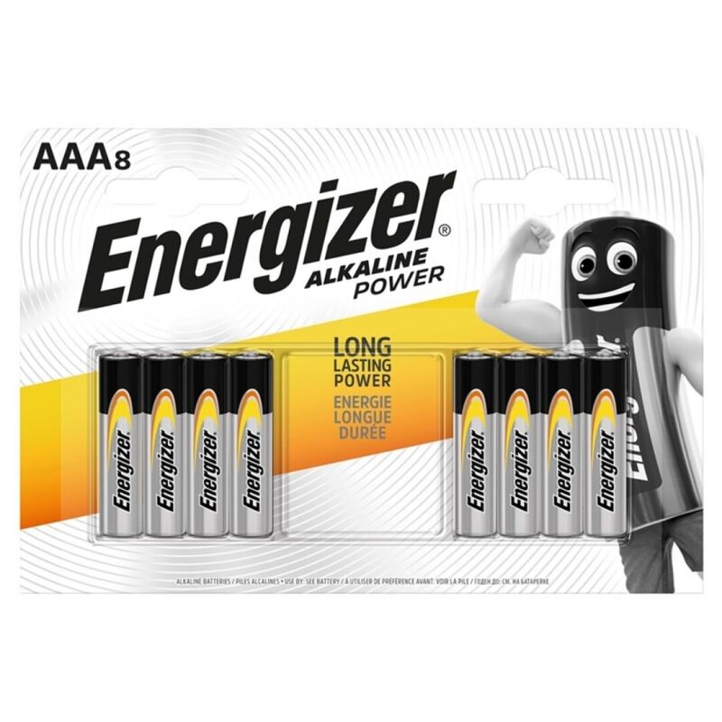 Energizer-Batterien Alkali Power Aaa LR03 – 8 Stücke · Batterien & Zubehör