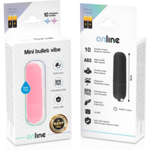 Online-Mini Bullet Vibe ABS 10 Geschwindigkeiten, Wasserdicht · Vibratoren (Bild 4)