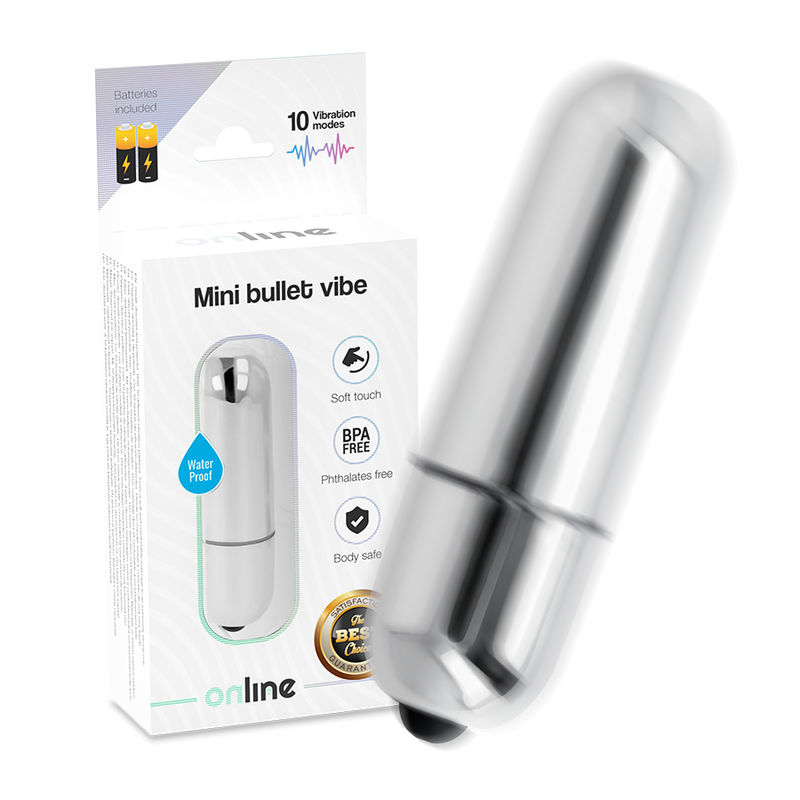 Online-Mini Bullet Vibe ABS 10 Geschwindigkeiten, Wasserdicht · Vibratoren (Bild 16)