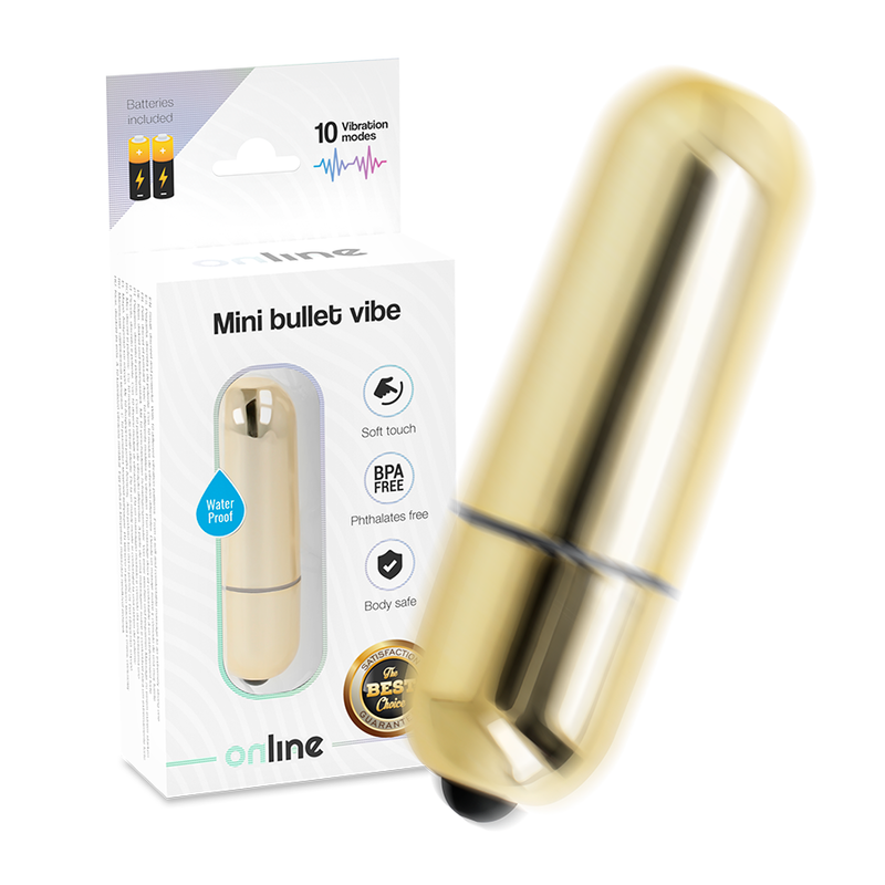 Online-Mini Bullet Vibe ABS 10 Geschwindigkeiten, Wasserdicht · Vibratoren (Bild 20)