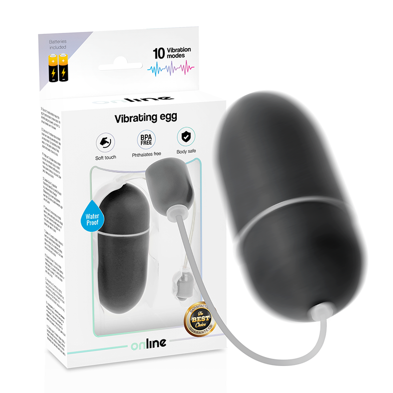 Online-Ei Vibrator Wasserfestes Silikon, 10 Geschwindigkeiten · Vibratoren (Bild 2)