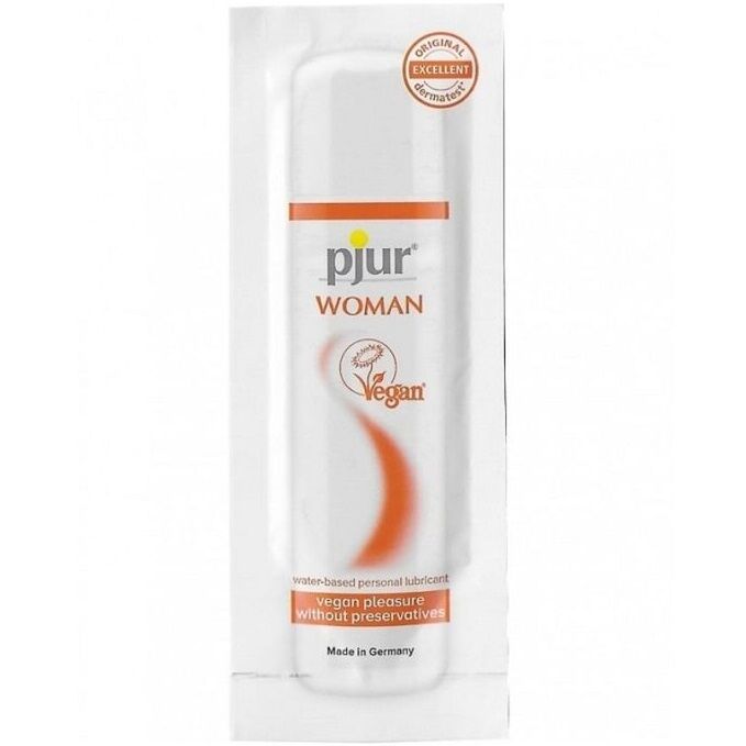 Pjur-Woman Vegan Gleitgel auf Wasserbasis 2 ml · Kosmetika & Aphrodisiaka