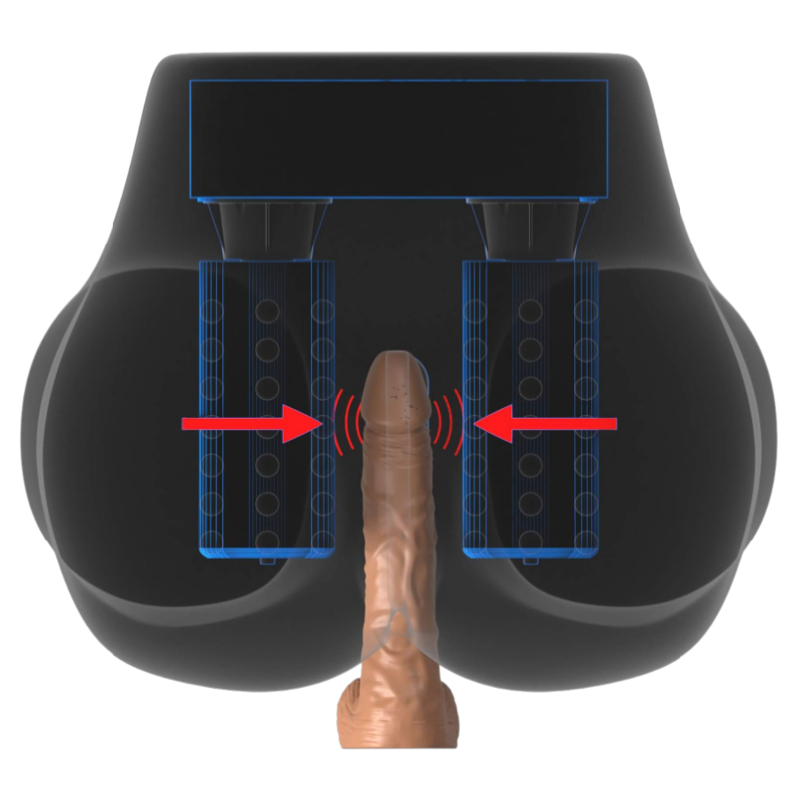 Pdx Elite-Milk Me Silly Mega Masturbator-Silikon, 5 Geschwindigkeiten · Sextoys (Bild 6)