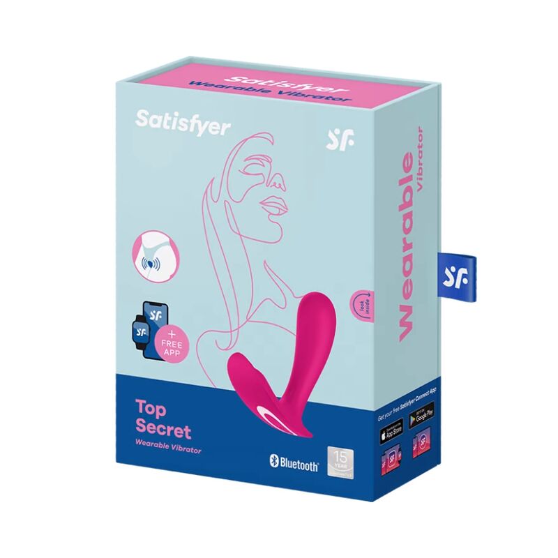 Satisfyer Vibrator-Top Geheimnis Vibrator Rosa-Silikon, Wiederaufladbar · Vibratoren (Bild 4)