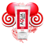 Aqua Travel-Gleitgel auf Wasserbasis Lollipop Aroma – 50 ml · Kosmetika & Aphrodisiaka