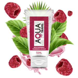 Aqua Travel-Gleitgel auf Wasserbasis, Wildhimmelgeschmack · Kosmetika & Aphrodisiaka