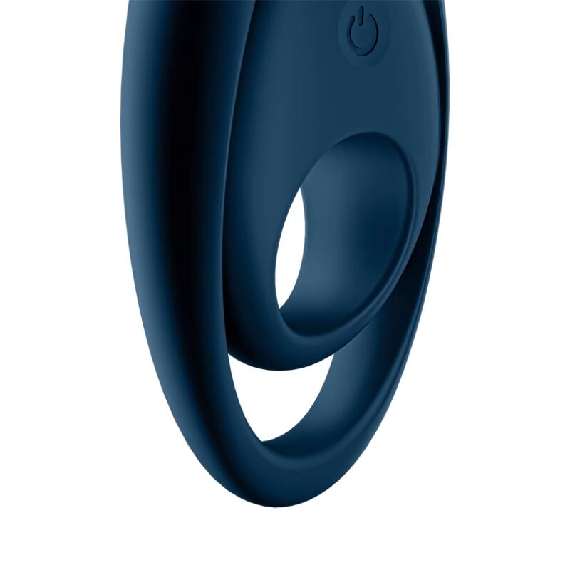 Satisfyer Ring-Glorious Duo Ring Vibrator Blau-Silikon, 12 · Sextoys (Bild 2)