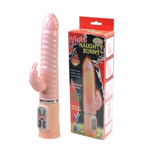 Baile-Heat Fire Bunny Wärmetemperatur 10F-Silikon, 10 Geschwindigkeiten · Vibratoren (Bild 7)