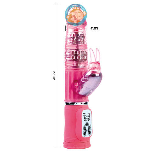 Baile Rotations-Passion Rock Bunny Rampante 10F 27 cm-Silikon · Vibratoren (Bild 3)