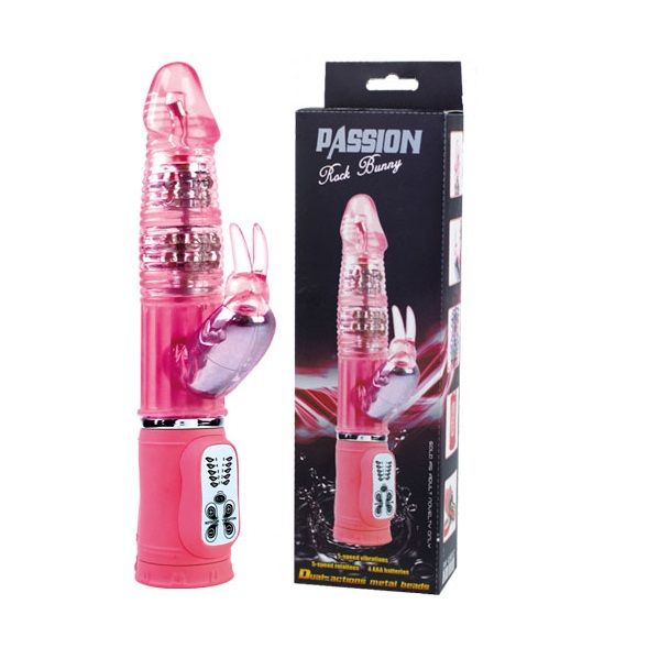Baile Rotations-Passion Rock Bunny Rampante 10F 27 cm-Silikon · Vibratoren (Bild 2)