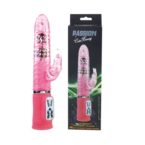 Baile Rotations-Cute Passion Bunny Rampante 10F 27 cm-Silikon · Vibratoren (Bild 2)