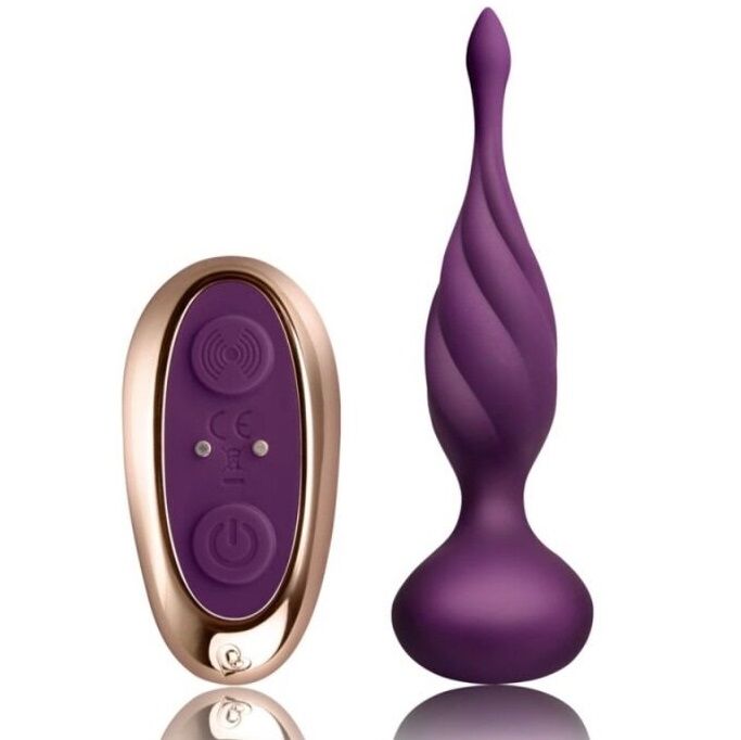 Rocks-Off-Discover Stimulator anal – Flieder-Silikon, 10 Geschwindigkeiten · Vibratoren