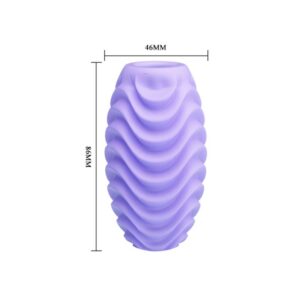 Bodies & Masturbators-Egg Masturbator Flieder Zweiface-TPR · Sextoys (Bild 4)