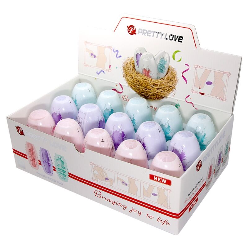 Bodies & Masturbators-Masturbator Reversibles Ei, 15 TPR-Einheiten · Sextoys
