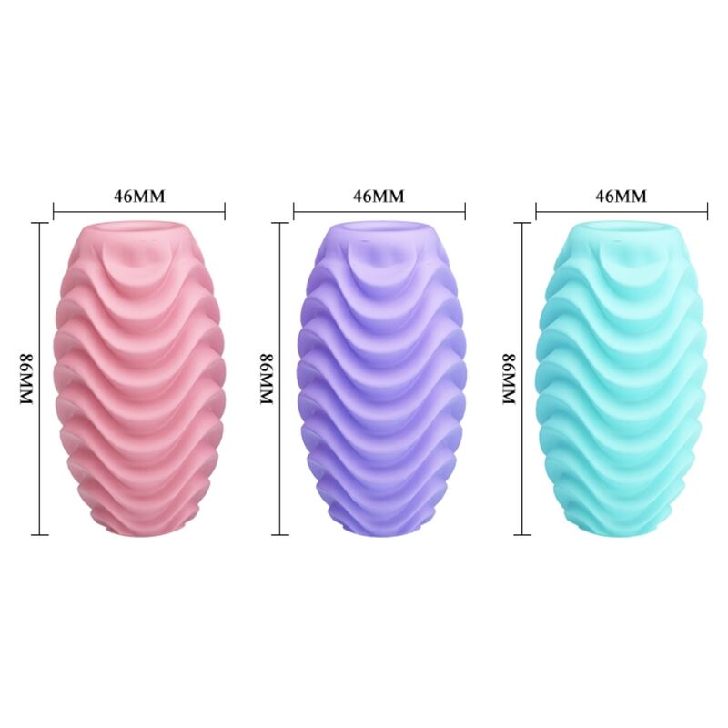 Bodies & Masturbators-Masturbator Reversibles Ei, 15 TPR-Einheiten · Sextoys (Bild 5)