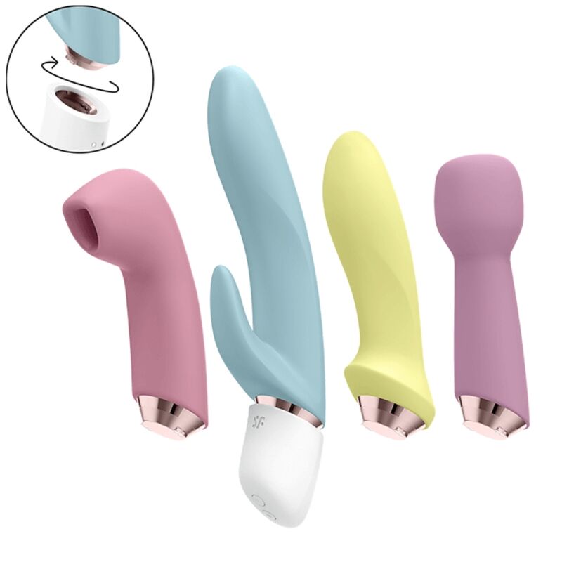 Satisfyer Vibrator-Marvelous Four Set mit Vibrator und Luft · Vibratoren (Bild 3)