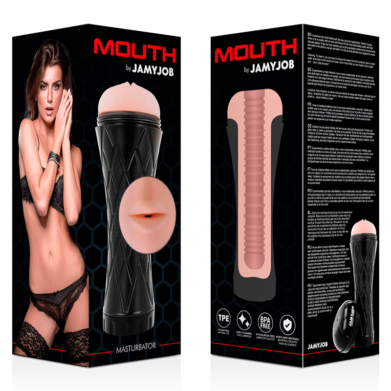 Jamyjob-Masturbator oral – Mouth-TPE · Sextoys (Bild 5)