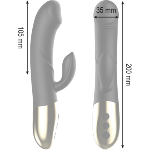 Ibiza Technology-Leistungsstarke anatomische Vibrator mit Rabbit-Silikon · Vibratoren (Bild 3)
