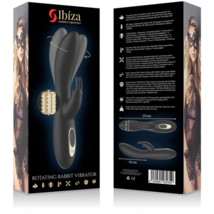 Ibiza Technology Leistungsstarker Perlmuttrotator mit Rabbit-Silikon, 5 · Vibratoren (Bild 8)