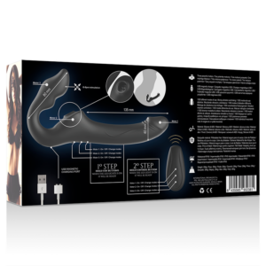 Ibiza Technology Vibrator ohne Schulterträger mit 3-Motor-Fernbedienung · Strap-on & Harness (Bild 9)