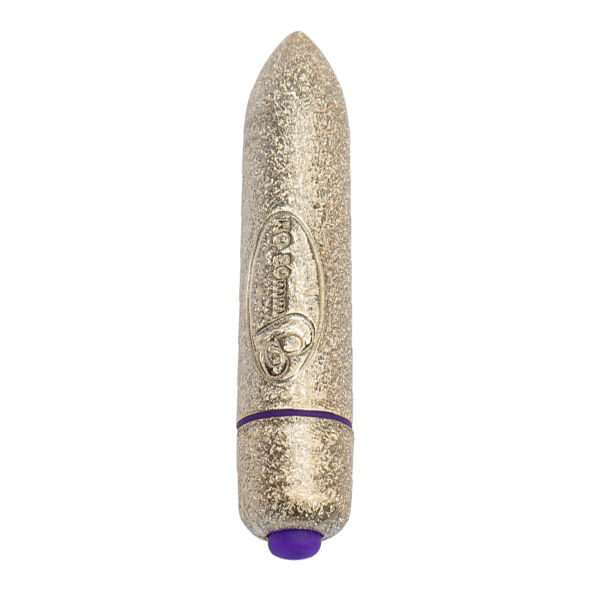 Rocks-off-RO-80 mm Vibro-Bullet Gold 7 V-7 Stufen, wasserdicht